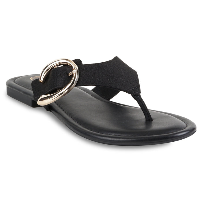 Luna Black Flats