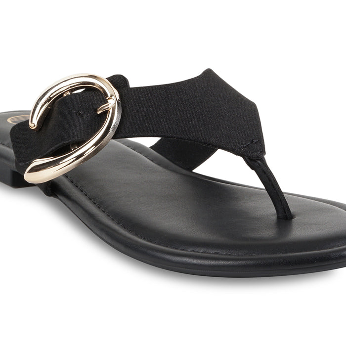 Luna Black Flats