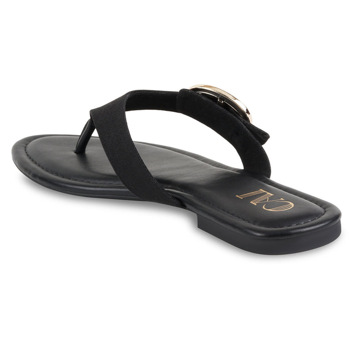 Luna Black Flats