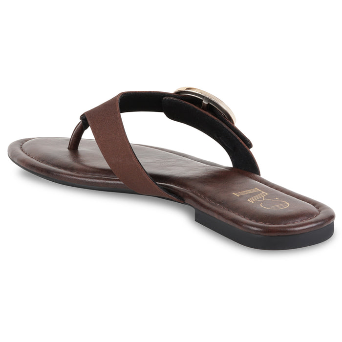 Luna Brown Flats