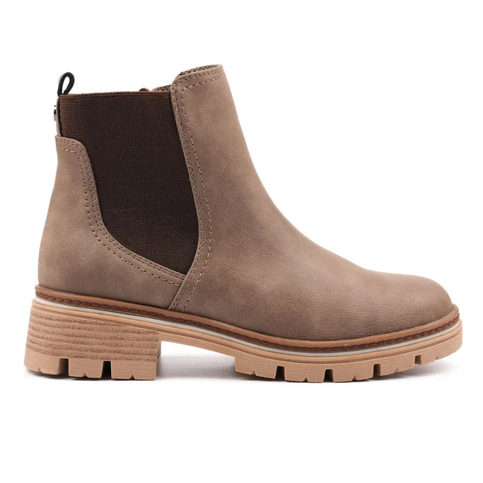 Lunar Destiny Taupe Ankle Boot GLB241 TP
