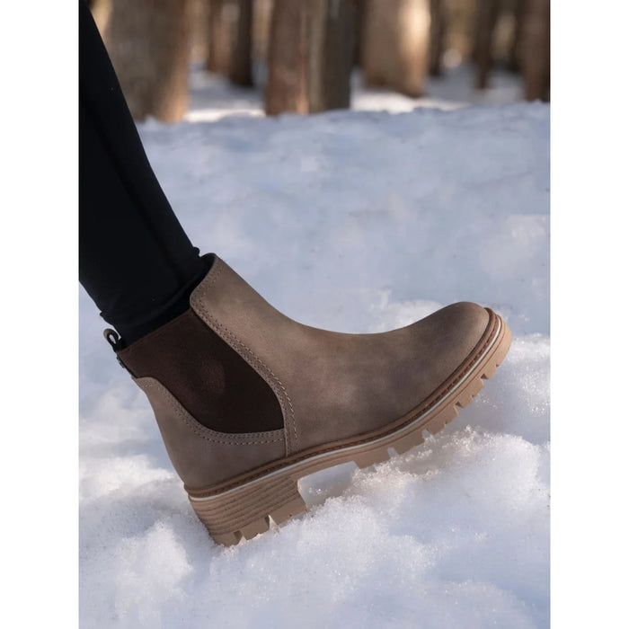 Lunar Destiny Taupe Ankle Boot GLB241 TP