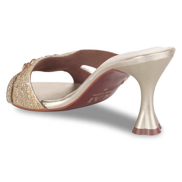 Lustre Gold Heels