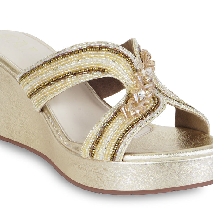 Lustre Gold Wedge
