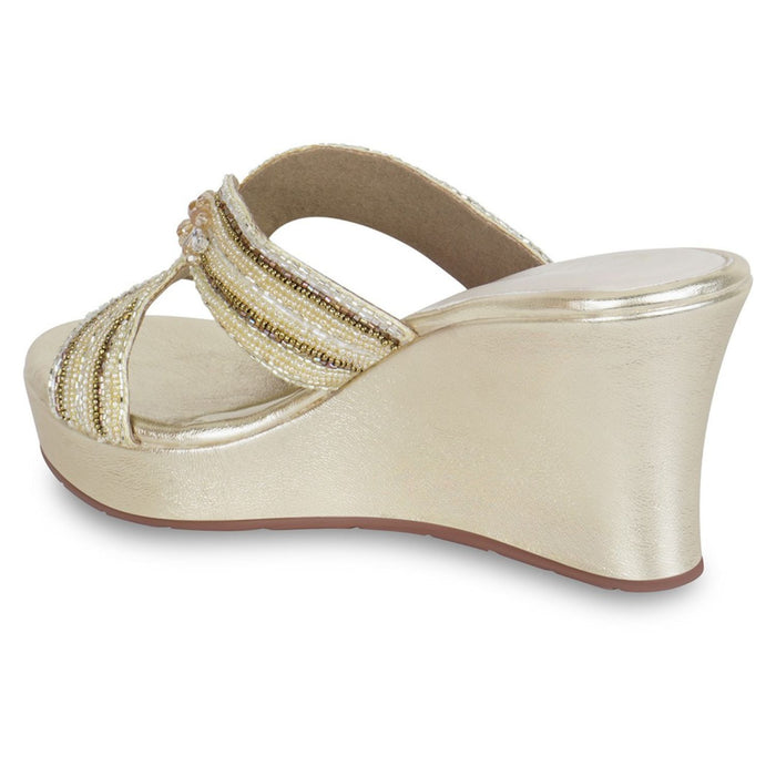 Lustre Gold Wedge
