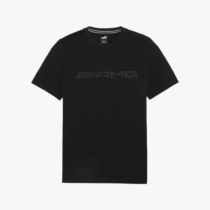 Puma Mens Amg Logo Tee Black Puma
