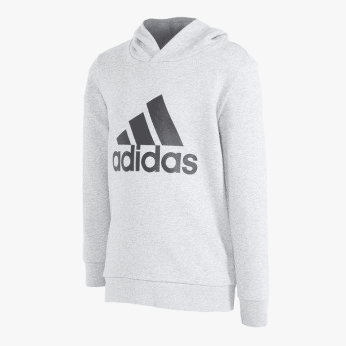 adidas Mens Bl Ft Hooded Sweater Grey adidas