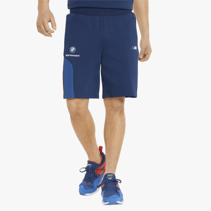 Puma Mens Bmw Mms Sweat Shorts Estate Blue | Puma