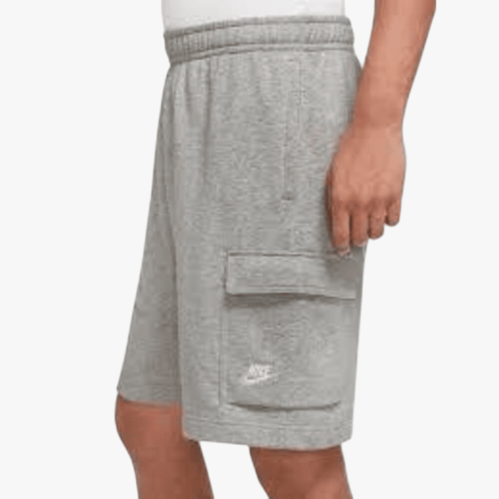 Nike Mens Club Ft Cargo Shorts Charcoal | Nike