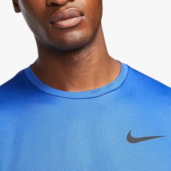 Nike Men's Df Dri Short Sleeve Tee Blue | Nike