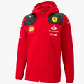 Puma Mens Ferrari Sf Team Softshell Jacket Rosso Red | Puma