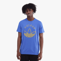 Adidas Mens Graphic Short Sleeve Tee Blue | Adidas