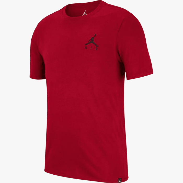 Nike Mens Jumpman Air Emroid Short Sleeve Tee Red | Nike