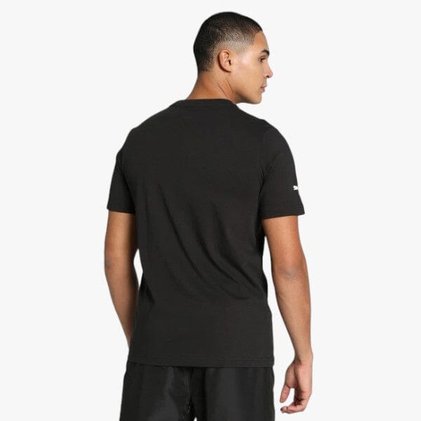 Puma Mens Mapf1 Logo Short Sleeve Tee Black Puma