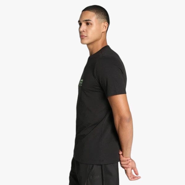Puma Mens Mapf1 Logo Short Sleeve Tee Black Puma
