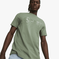 Puma Mens Mapf1 Logo Short Sleeve Tee Eucalyptus | Puma