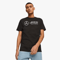 Puma Mens Mapf1 Logo Short Sleeve Tee Mercedes Black | Puma