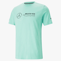 Puma Mens Mapf1 Logo Short Sleeve Tee Mint | Puma