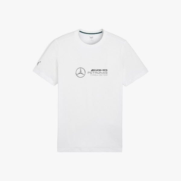 Puma Mens Mapf1 Logo Short Sleeve Tee White Puma