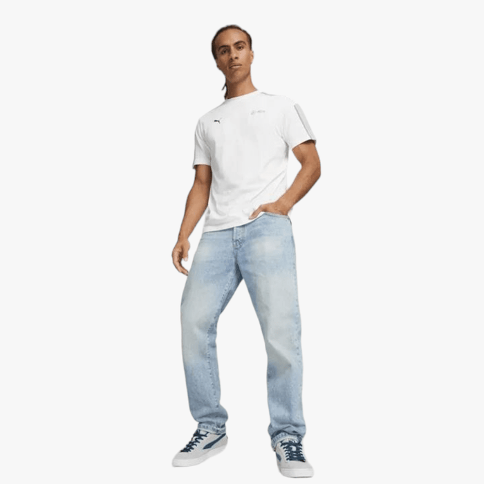 Puma Mens Mapf1 Mt7 Short Sleeve Tee White Puma