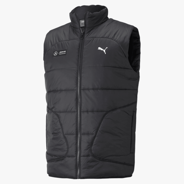 Puma Mens Mapf1 Rct Padded Sleeveless Jacket Black | Puma