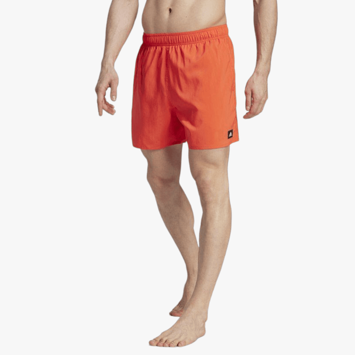 adidas Mens Sld Clx Swim Shorts Bri Red adidas