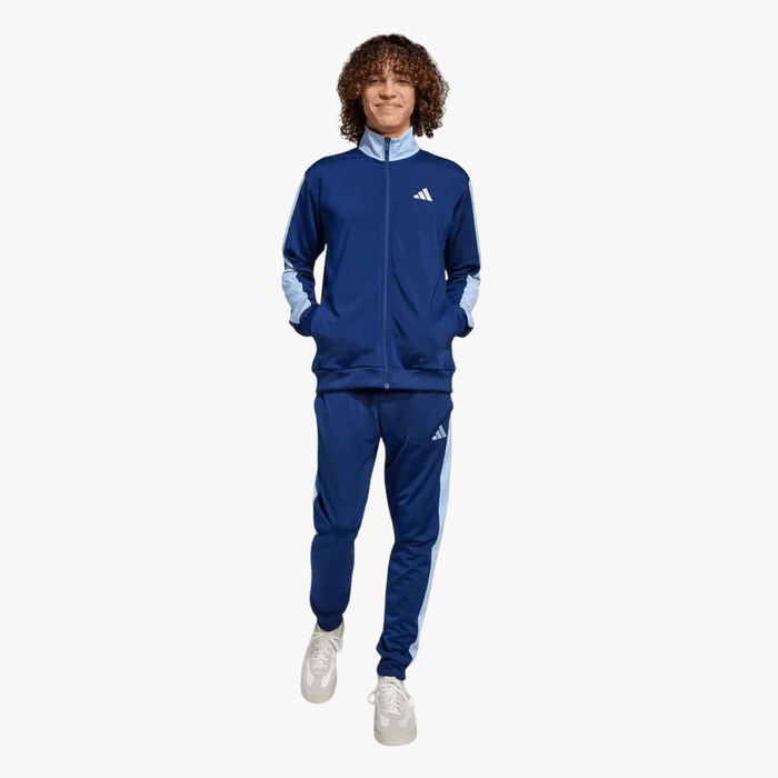 Adidas Mens Tricot Tracksuit Set Blue | Adidas
