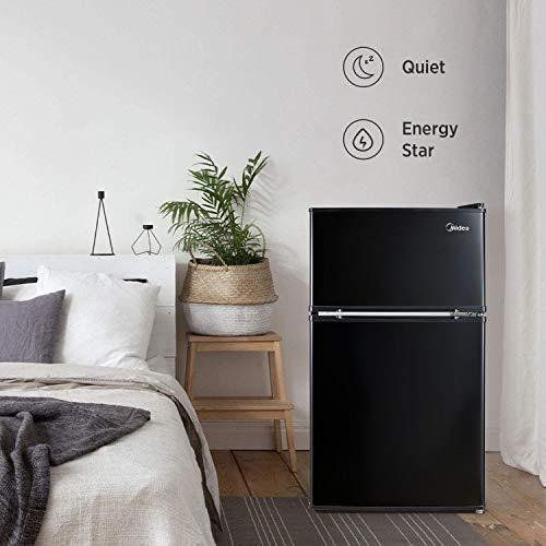 Midea 3.1 Cu. Ft. Compact Refrigerator, WHD-113FB1 - Black