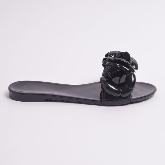 Midnight Bloom Flats