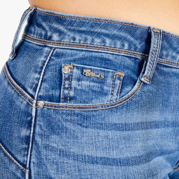Miss Black Womens Havana 1 Bootleg Jean Medium Blue Miss Black