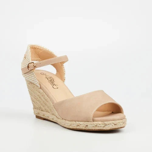 Miss Black Womens Jojo 2 Sandal Nude Brown | Miss Black