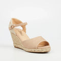 Miss Black Womens Jojo 2 Sandal Nude Brown | Miss Black