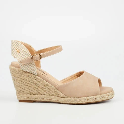 Miss Black Womens Jojo 2 Sandal Nude Brown | Miss Black