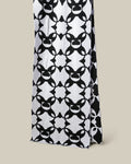 Monochrome Knitted Scarf