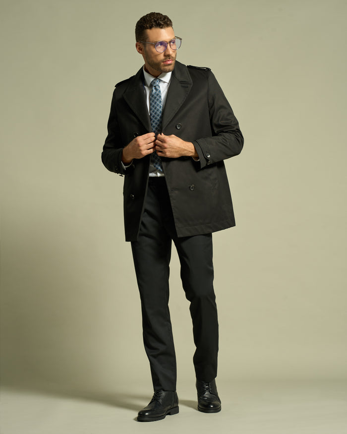 Monochrome Short Coat
