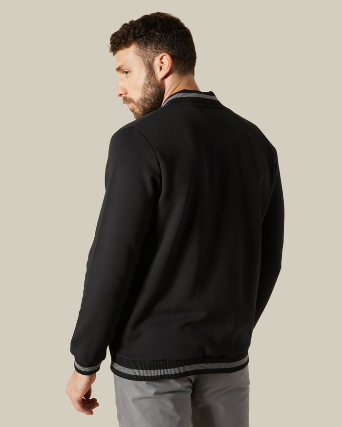 Monochrome Zip Jacket