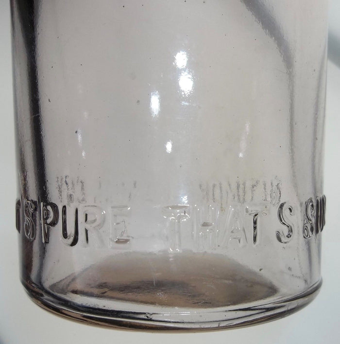 Morgan's Maryland and Kansas City Rye Bottle