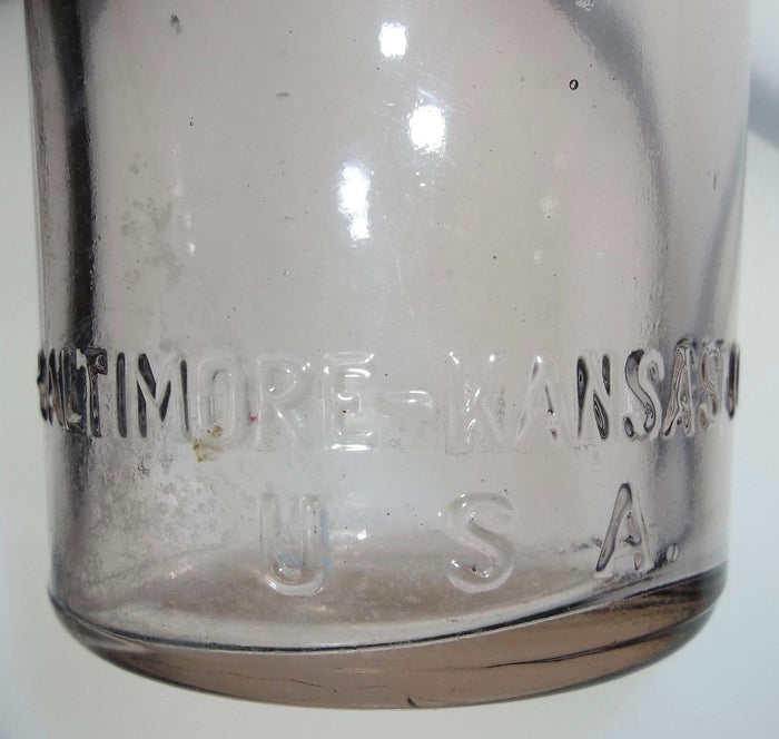 Morgan's Maryland and Kansas City Rye Bottle
