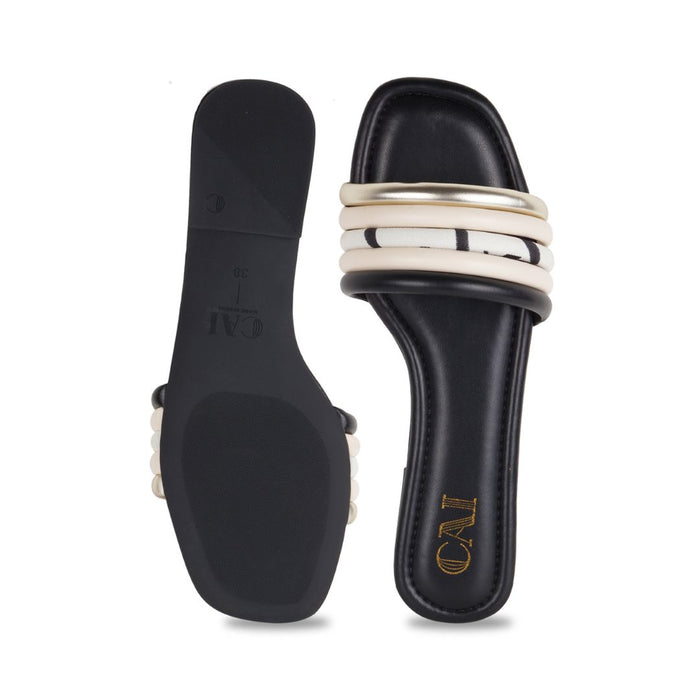 Multi Patterned Black Flat