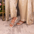 Multi Strapped Crystal Flats