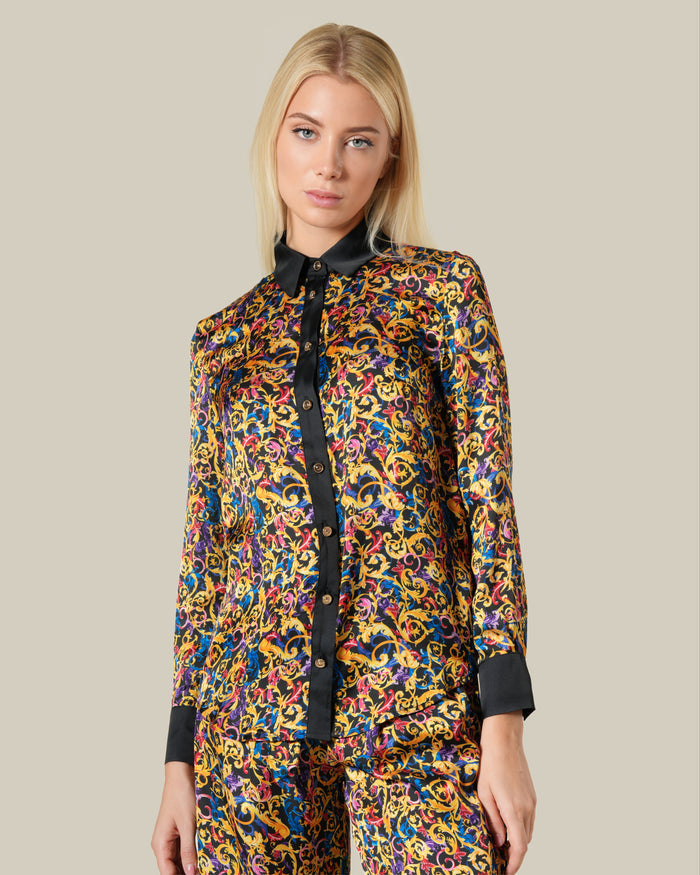 Multicolor Baroque Printed Shirt