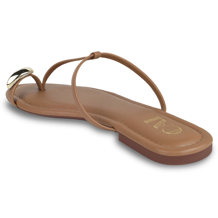 Noor Beige Flats