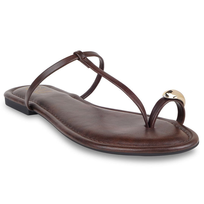 Noor Burgundy Flats