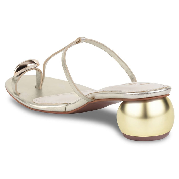 Noor Gold Heels