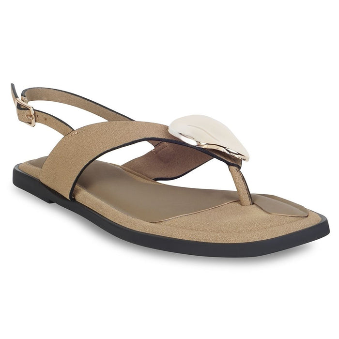 Nox Beige Flats