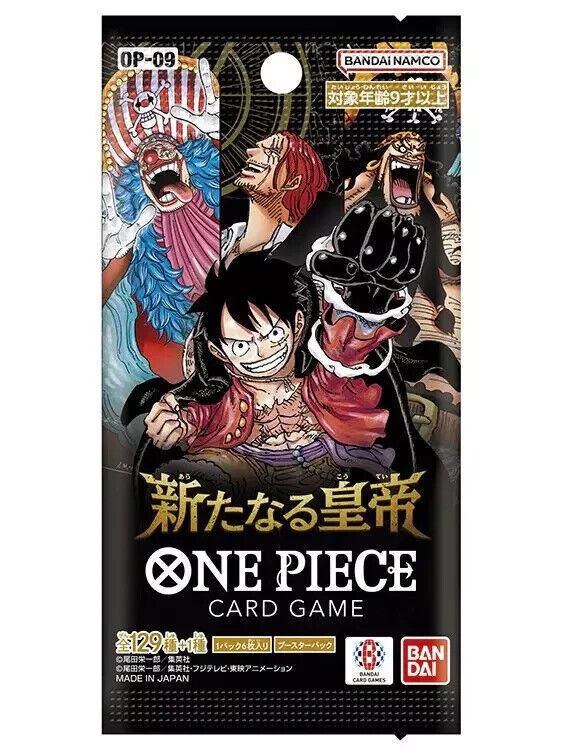 ONE PIECE Card Game Four Emperors OP-09 booster box Bandai Japanese IN STOCK