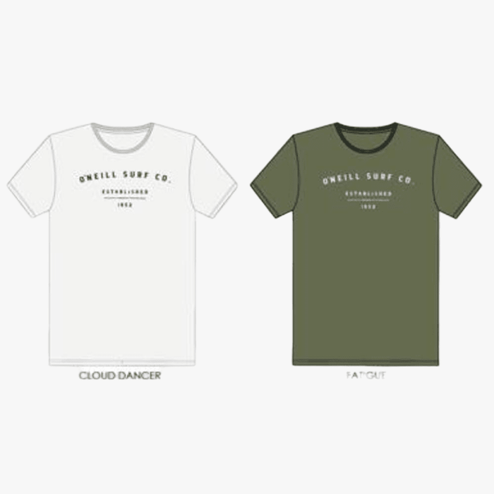 Oneill Boys Varsity Short Sleeve Tee Cloud Dancer | Oneill