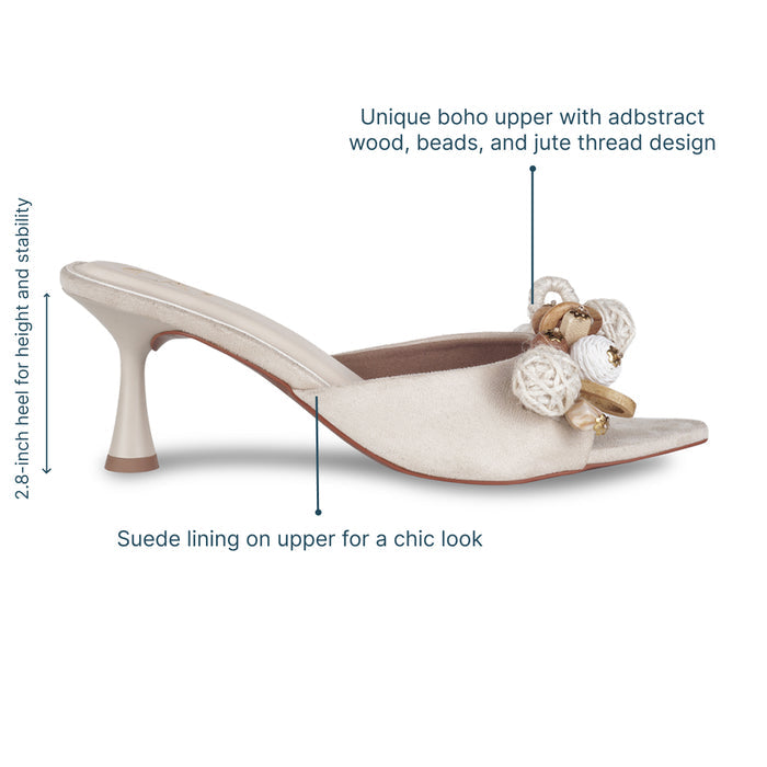 Opaline Cream Heels
