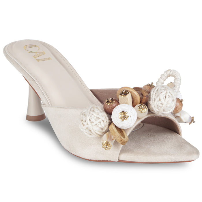 Opaline Cream Heels