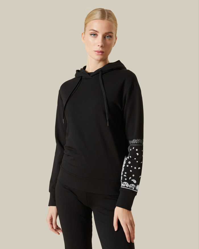 Paisley Accented Tracksuit Set